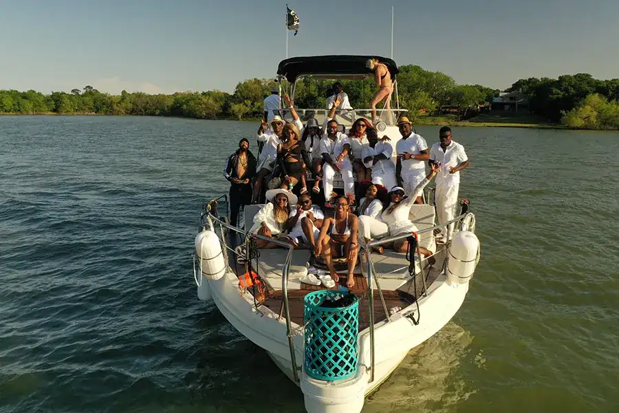 Party Boat Rental on Lake Lewisville